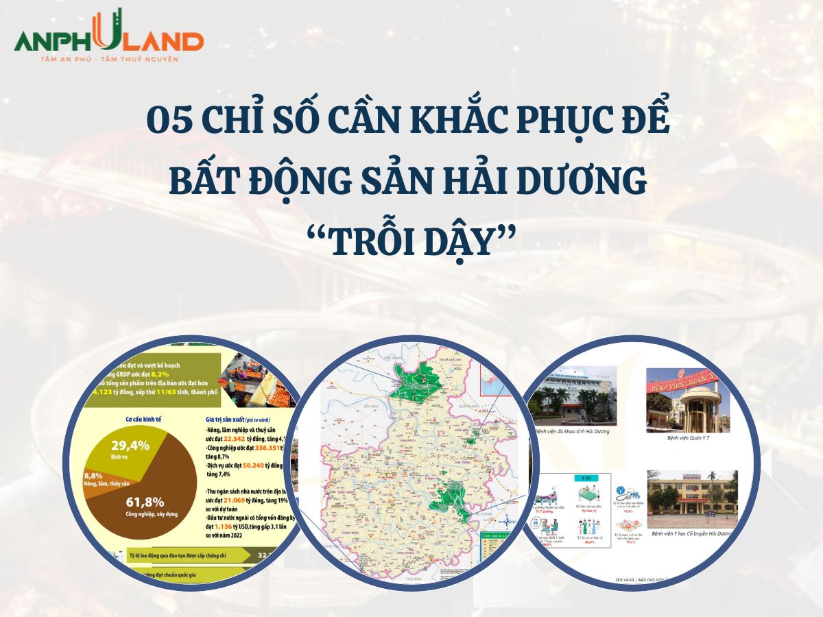 05 chỉ số cần khắc phục để bất động sản tỉnh Hải Dương (nay thuộc thành phố Hải Phòng) “trỗi dậy”